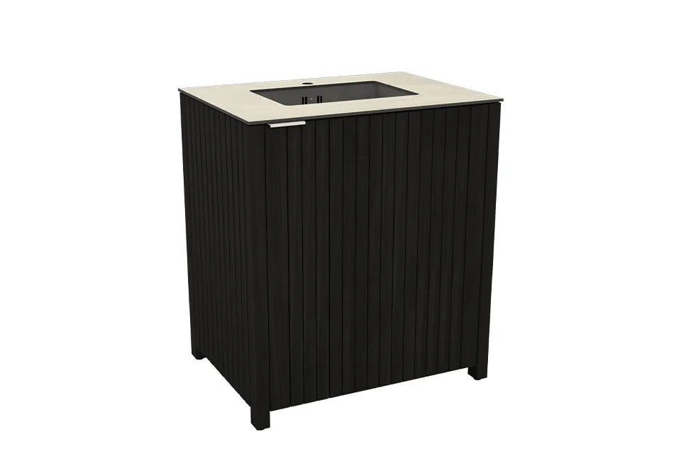 Passion Grills | Leon Außenküchenschrank mit Spülbecken | 80 x 59,5 cm