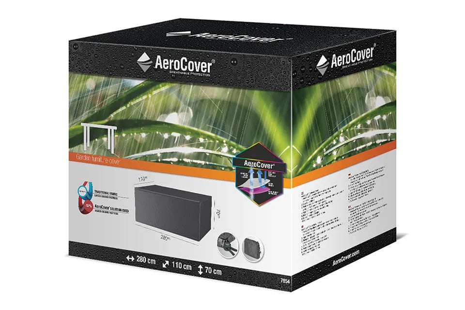 Platinum AeroCover | Tischabdeckung 280 x 110 x 70(h) cm
