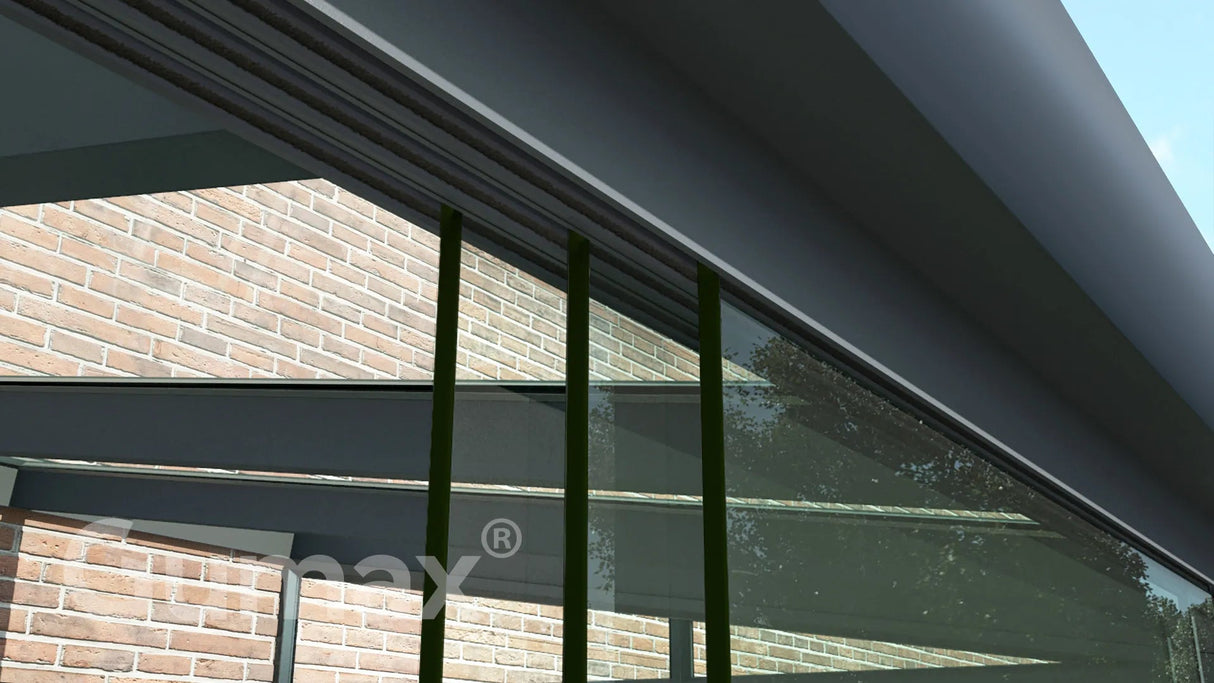 Tuinmaximaal | Glasschiebewand 2940 mm - 3 Schienen
