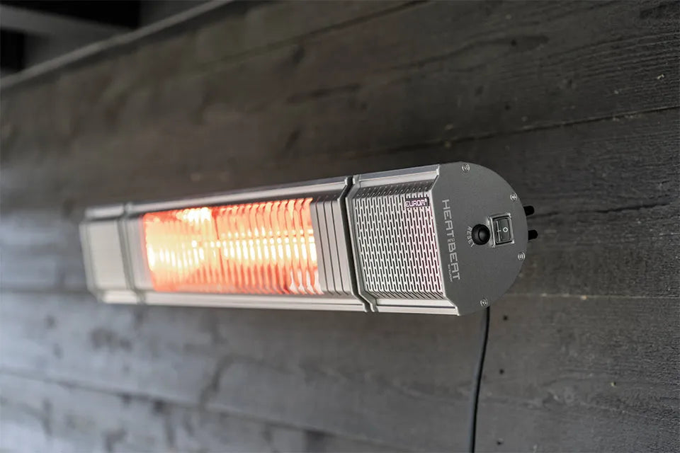 Eurom | Heat and Beat Grau | Infrarot-Heizung