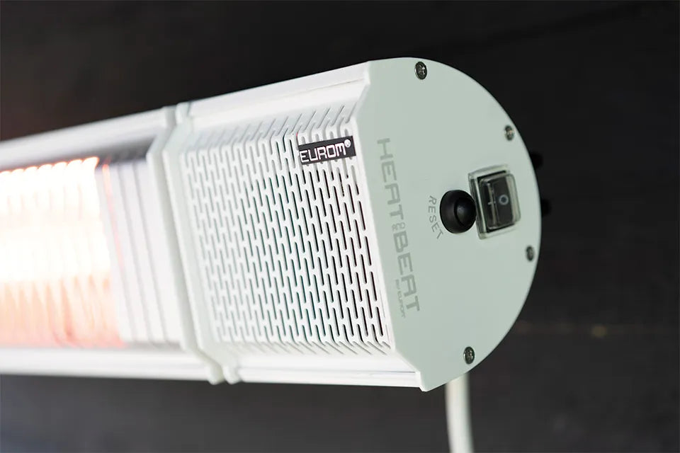 Eurom | Heat and Beat Wit | Infrarot-Heizung