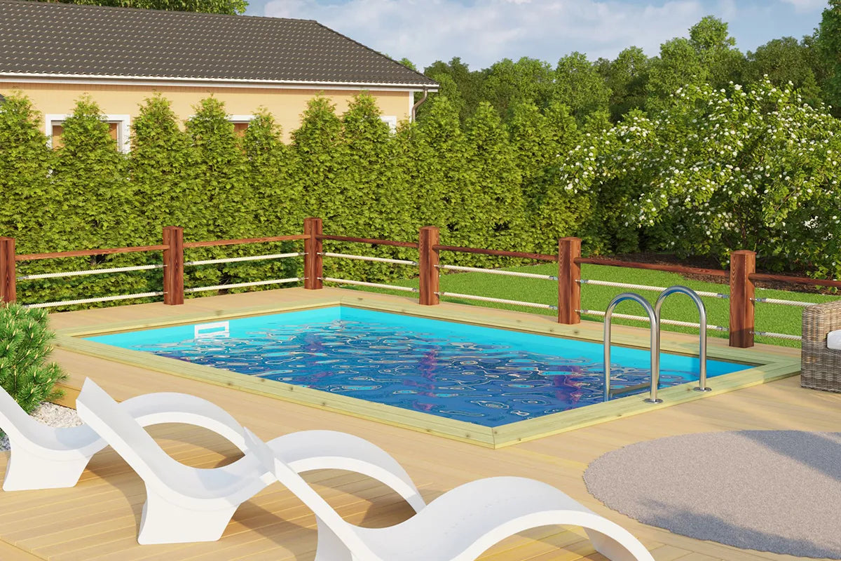 Karibu | Rechteckiger Pool 3