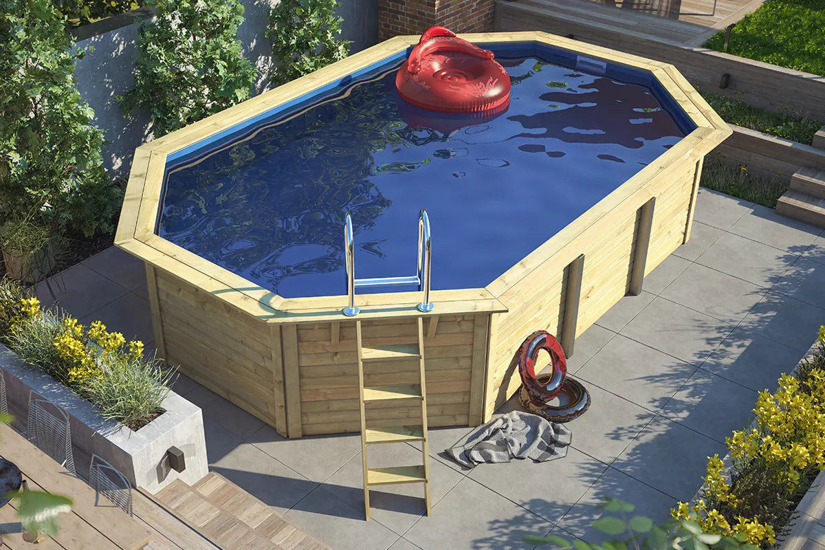 Karibu | Schwimmbecken X4 mit Filterpaket