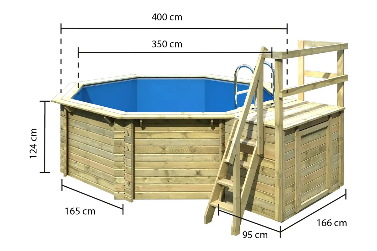 Karibu | Poolmodell 1 mit Filterpaket | Variante B