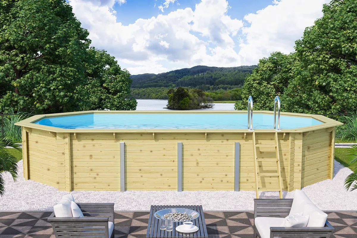 Karibu | Poolmodell 4 mit Filterpaket | Variante D