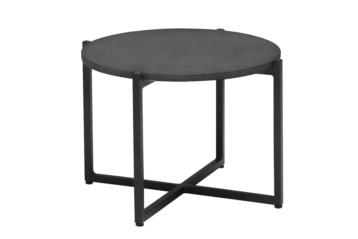Apple Bee | Soul Couchtisch Ø 54 x 37 cm | Lava-Black