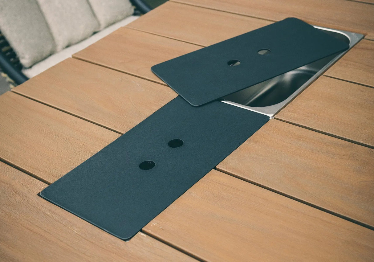 Apple Bee | Milou Bartisch 180 x 78 cm | Teak-Schwarz