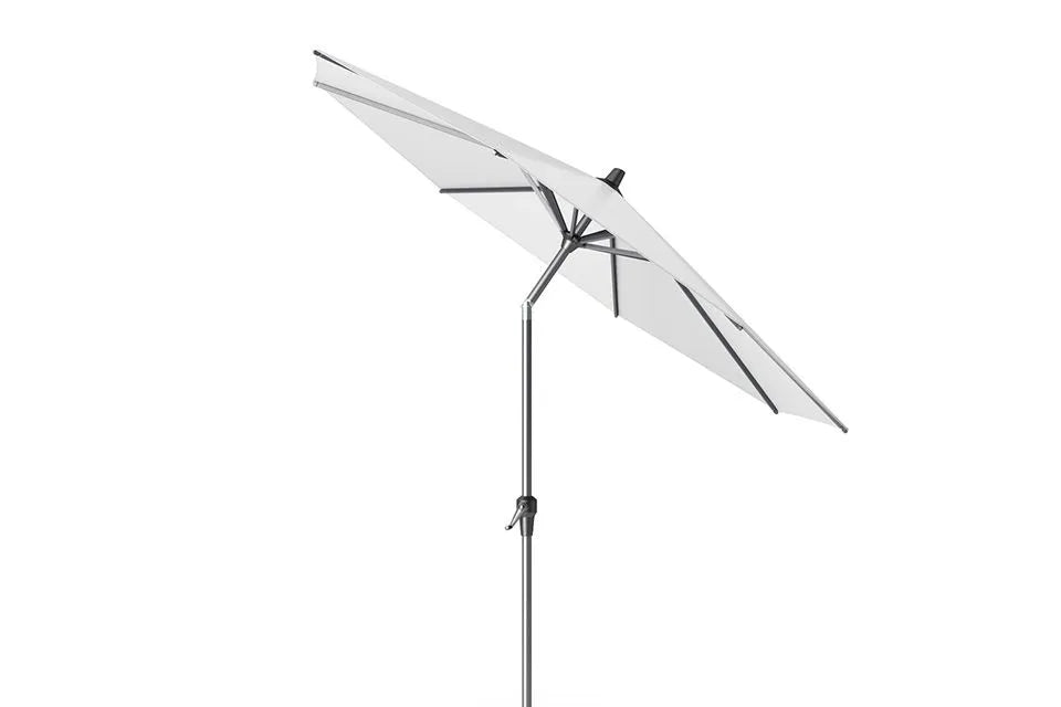 Platin Sun & Shade | Riva Sonnenschirm Ø250 cm | Weiß