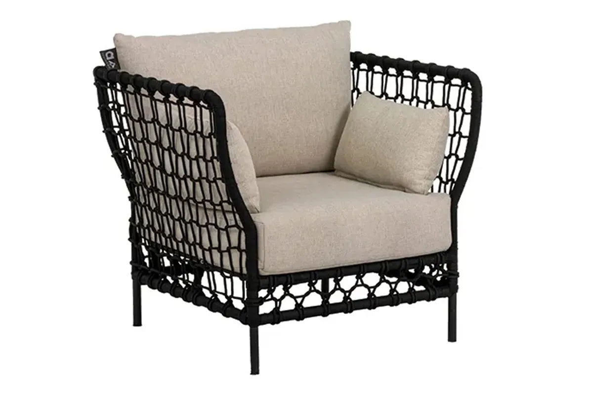 Apple Bee | Pure Loungesessel | Black Grey