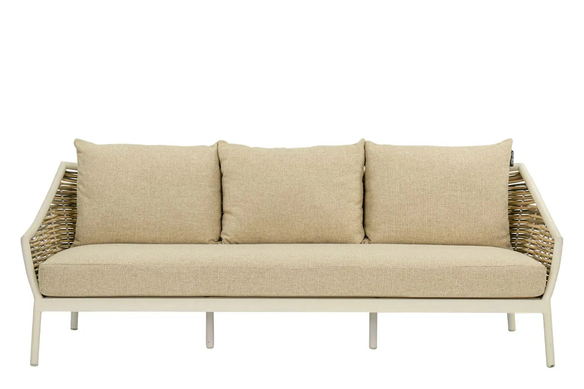 Apple Bee | Milou Loungesofa 3-Sitzer | Oyster