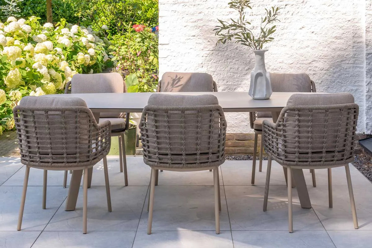 Taste by 4 Seasons | Puglia-Manolo Gartenmöbel-Set | Latte