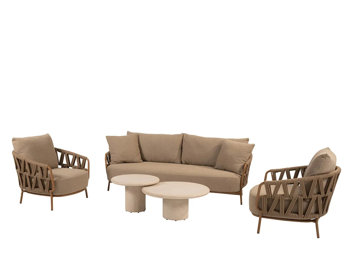 4 Seasons Outdoor | Biarritz Loungeset mit Couchtischen