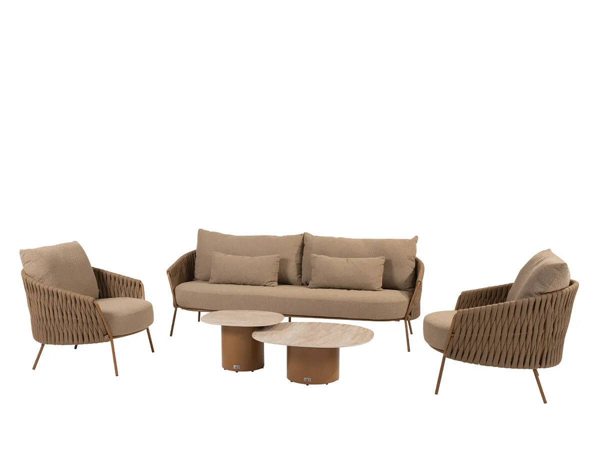 4 Seasons Outdoor | Molina Loungeset mit Couchtischen