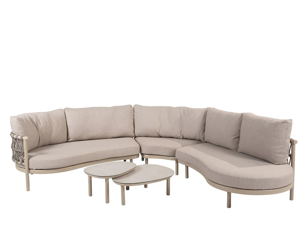 Taste by 4 Seasons | Piacenza Loungeset mit Couchtischen