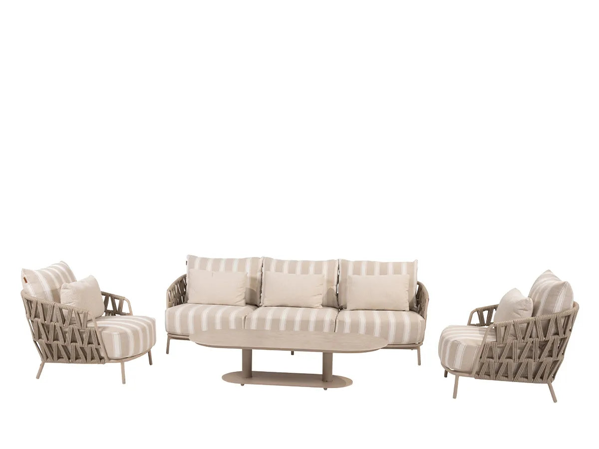 4 Seasons Outdoor | Beverly Lounge-Set mit Couchtisch
