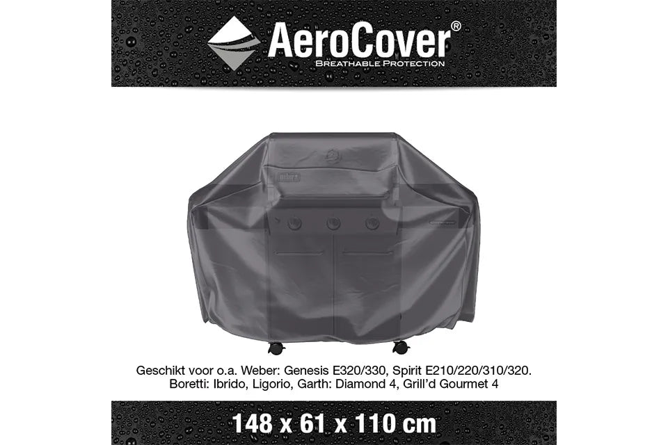 Platinum AeroCover | Außenküchen-Abdeckhaube | L
