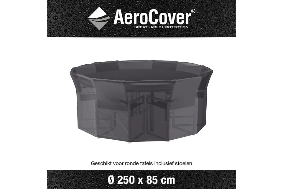 Platinum AeroCover | Gartenset-Abdeckung Ø250 x 85(h) cm