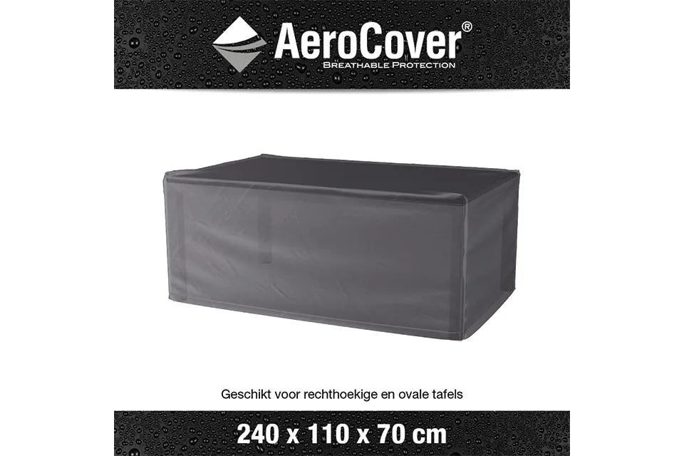 Platinum AeroCover | Tischhülle 240 x 110 x 70(h) cm
