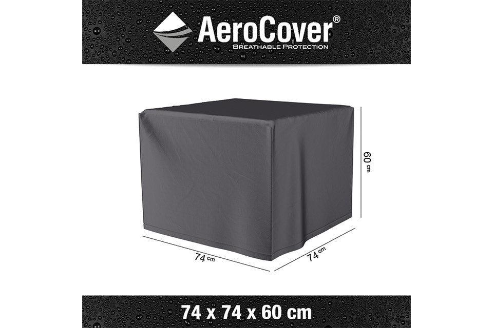Platinum AeroCover | Feuertisch Abdeckhaube 74 x 74 x 60(h) cm