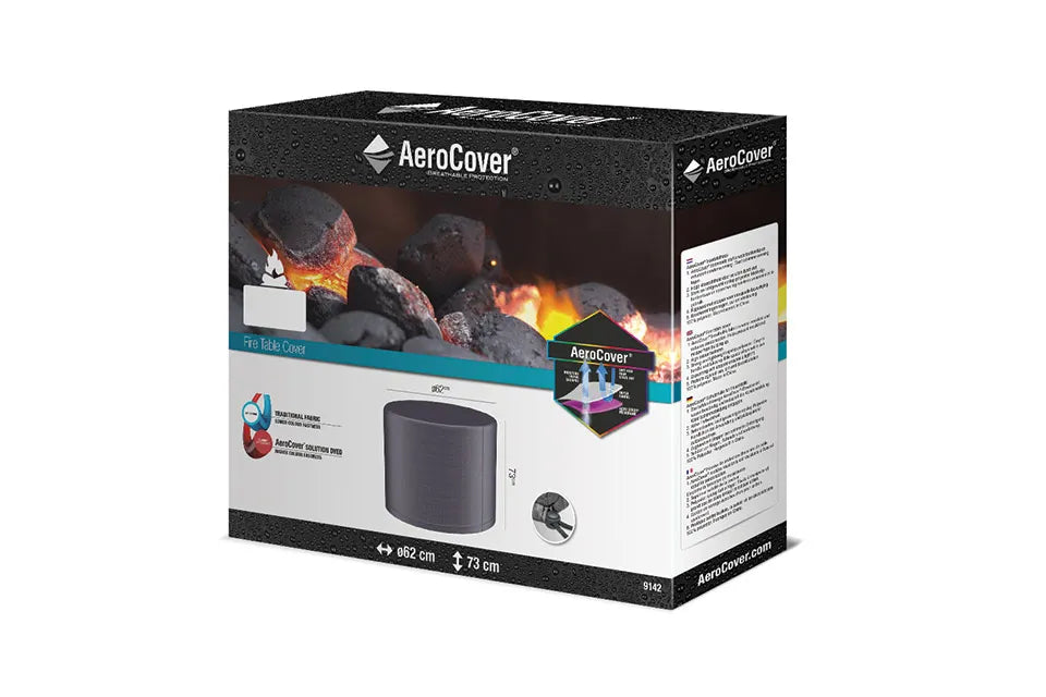 Platinum AeroCover | Feuertisch Abdeckhaube Ø62 x 73(h) cm