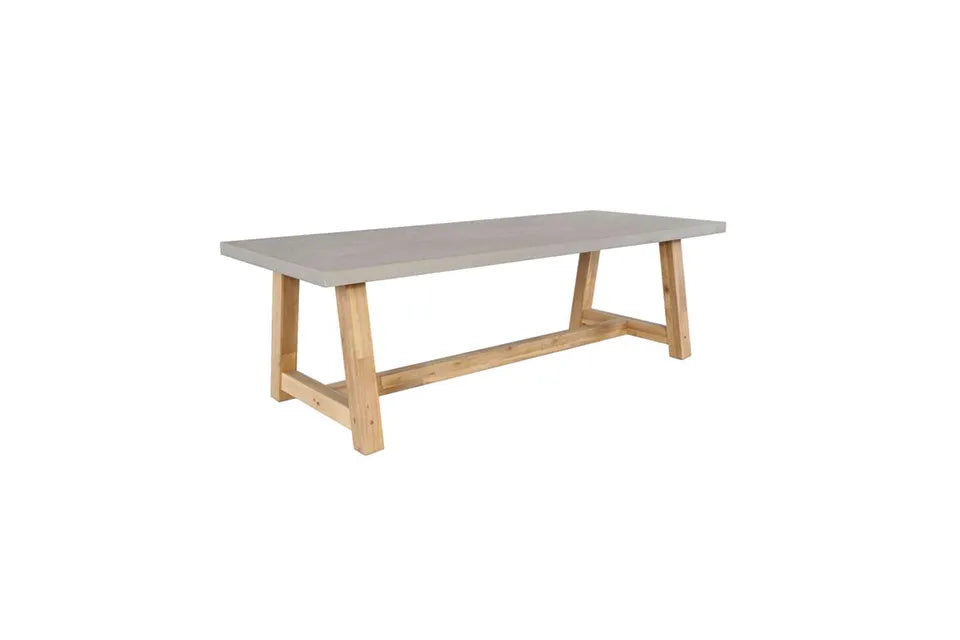 Fonteyn | Tuintafel Monda 240 x 100 cm | Betonlook/Acacia