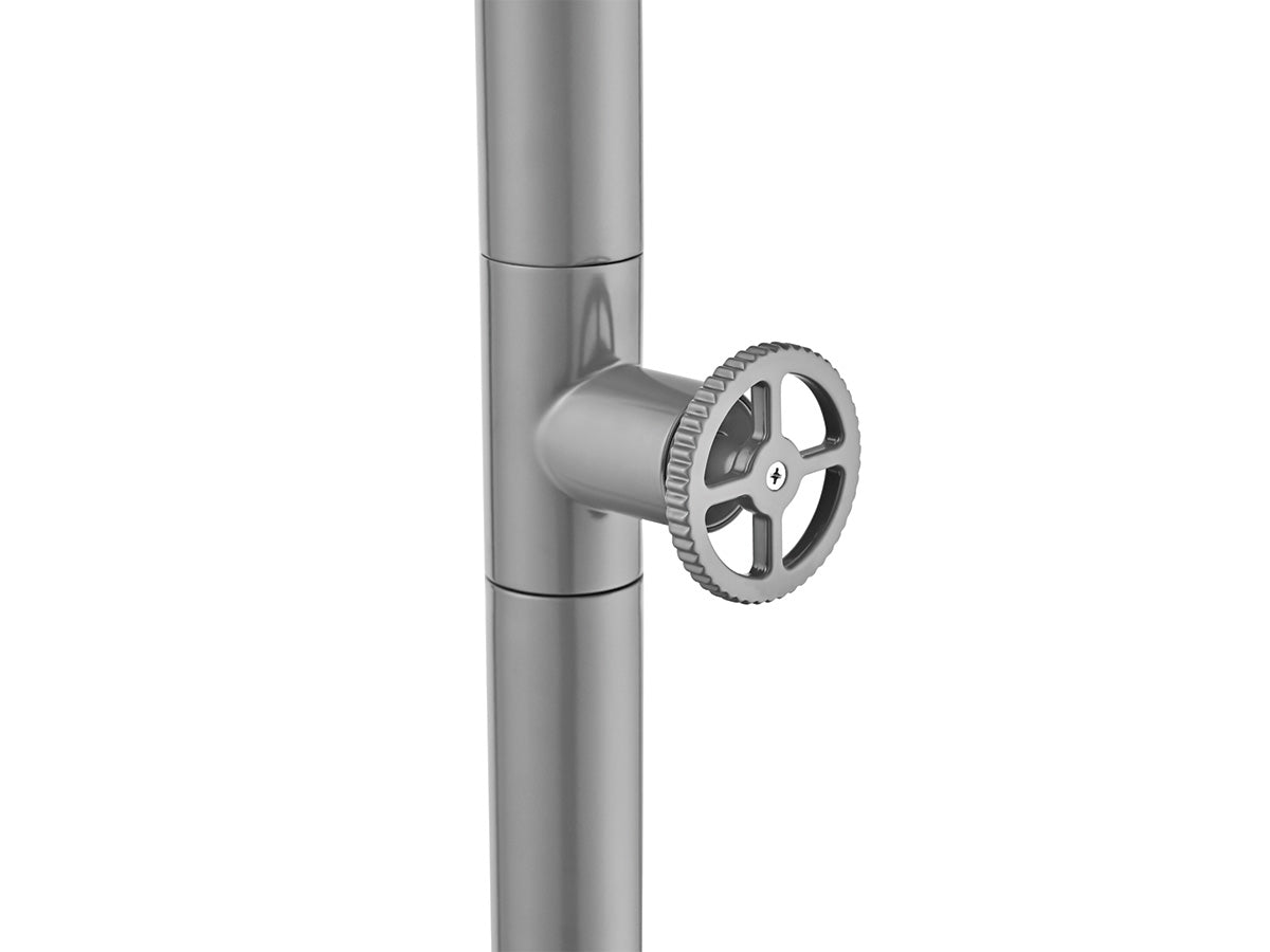 Poolimex | Pool Außendusche Kalt | Edelstahl Cobalt Grey
