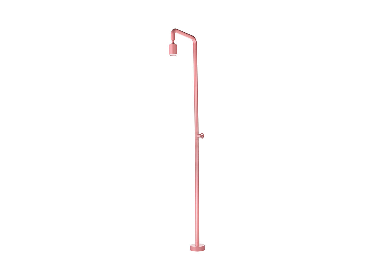 Poolimex | Pooldusche Kalt | Edelstahl Coral Pink
