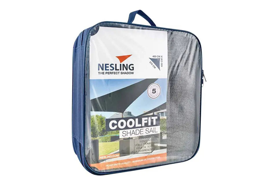 Platinum Sun & Shade | Coolfit Sonnensegel Dreieck 90° 500 x 500 x 710 cm | Anthrazit