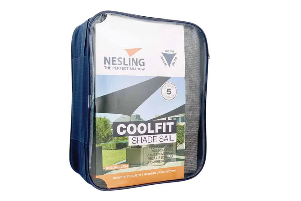 Platinum Sun & Shade | Coolfit Sonnensegel Dreieck 360 x 360 x 360 cm | Anthrazit