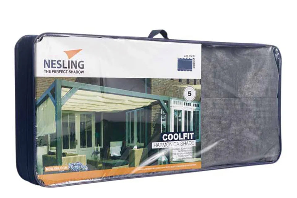 Platinum Sun & Shade | Coolfit Harmonica Schaduwdoek 200 x 500 cm | Anthrazit