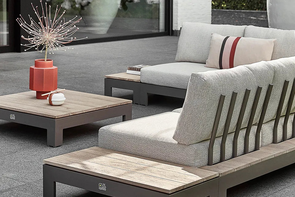 Apple Bee | Sticks & More Lounge-Sofa 3-Sitzer