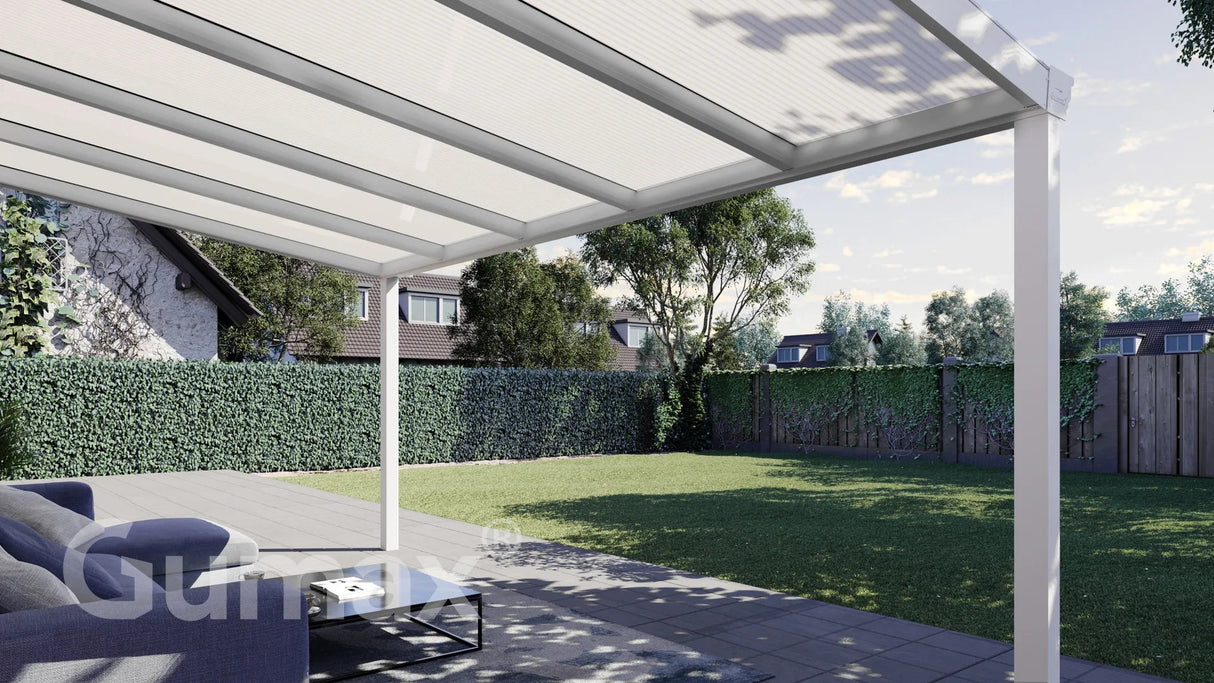 Tuinmaximaal | Poly Line Veranda Klassisch Mattweiß