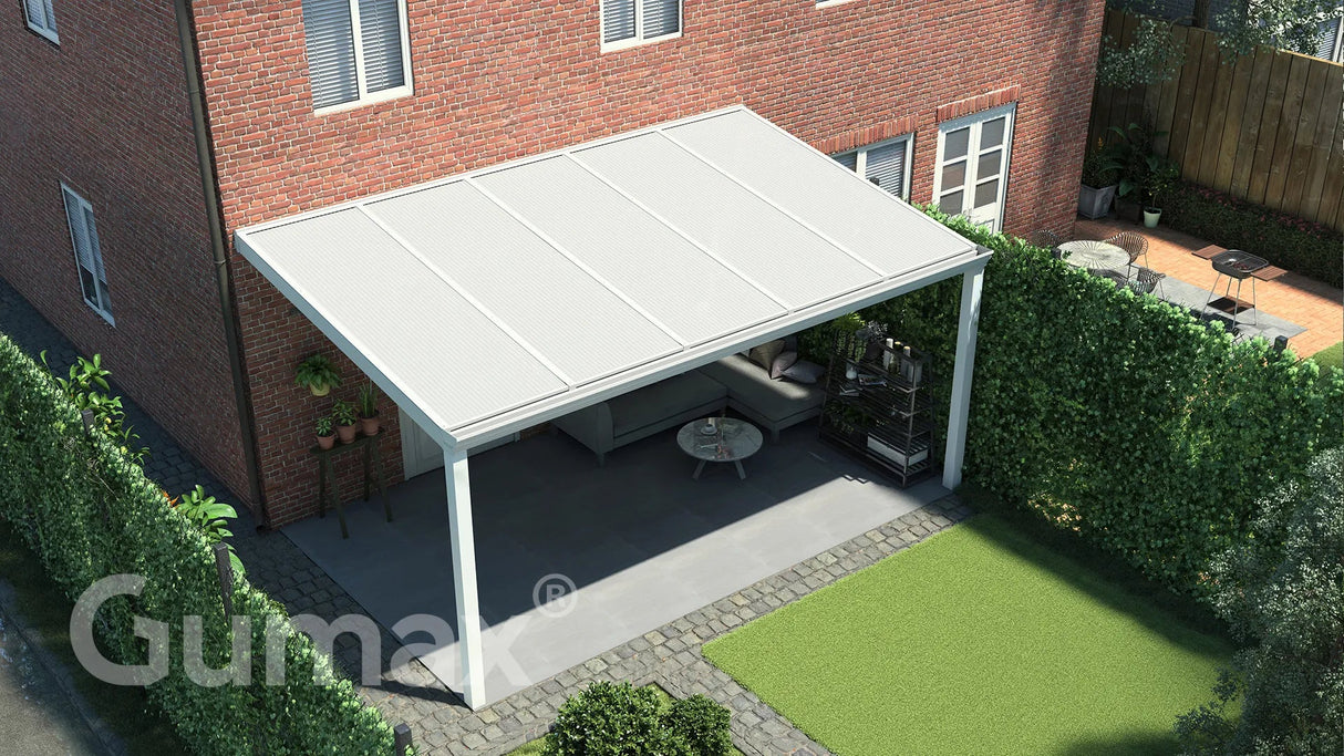 Tuinmaximaal | Poly Line Veranda Klassisch Mattweiß