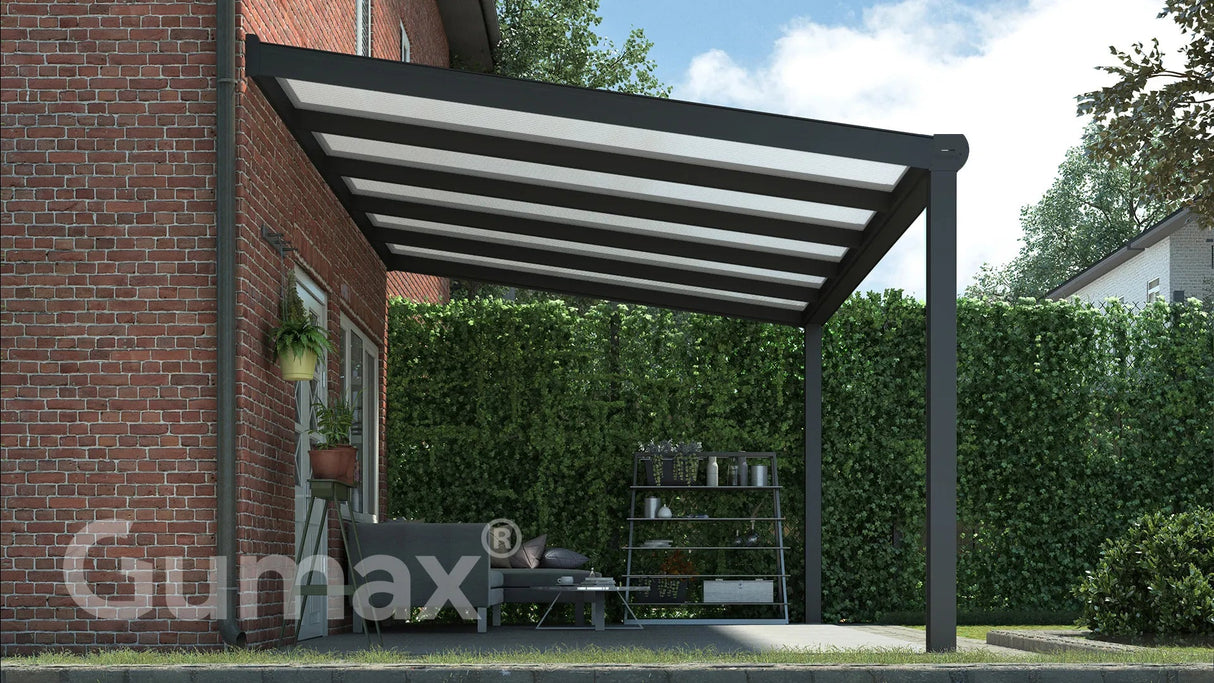 Tuinmaximaal | Poly Line Veranda Modern Mattschwarz
