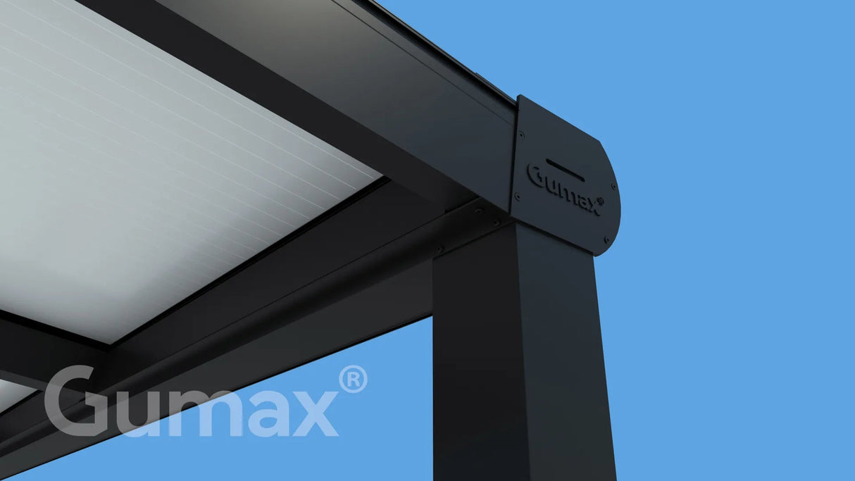 Tuinmaximaal | Poly Line Veranda Modern Mattschwarz