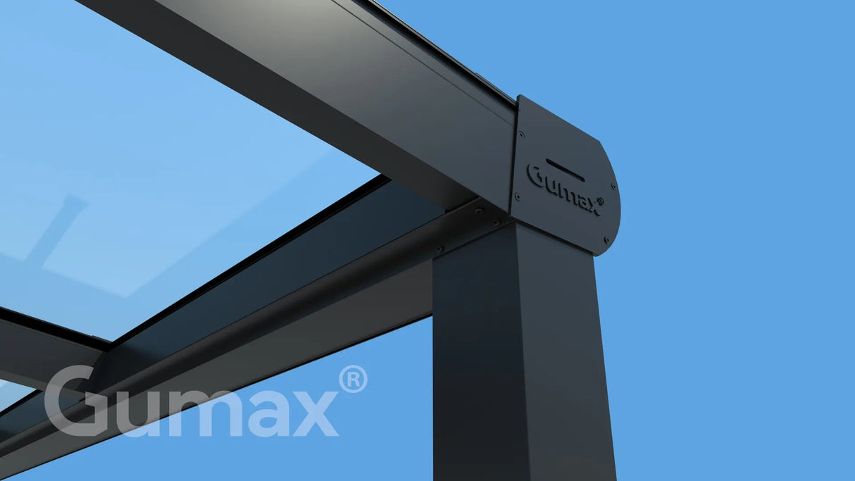 Tuinmaximaal | Schwerlast-Veranda Modern Matt Anthrazit