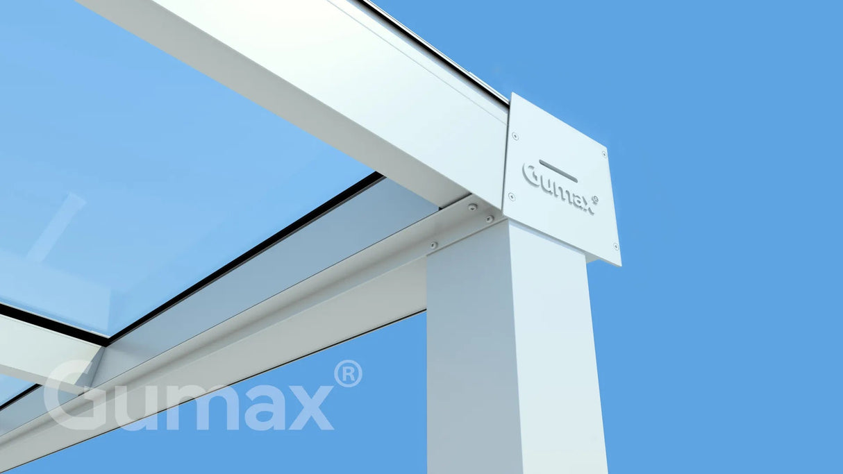 Tuinmaximaal | Schwerlast-Veranda Zeitlos Mattweiß