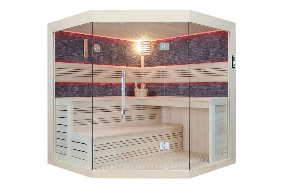 Fonteyn | Marriott 200 Sauna Komplett | Black Stone
