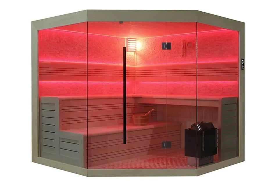 Fonteyn | Marriott 220 Sauna Komplett | White Stone