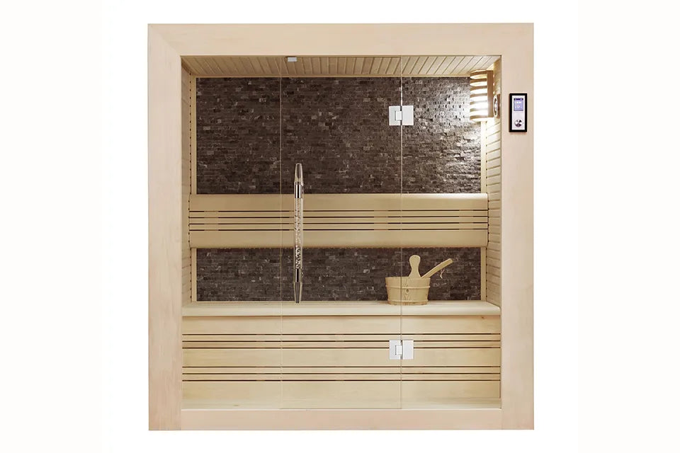Fonteyn | Mirage Sauna Komplett | Black Stone