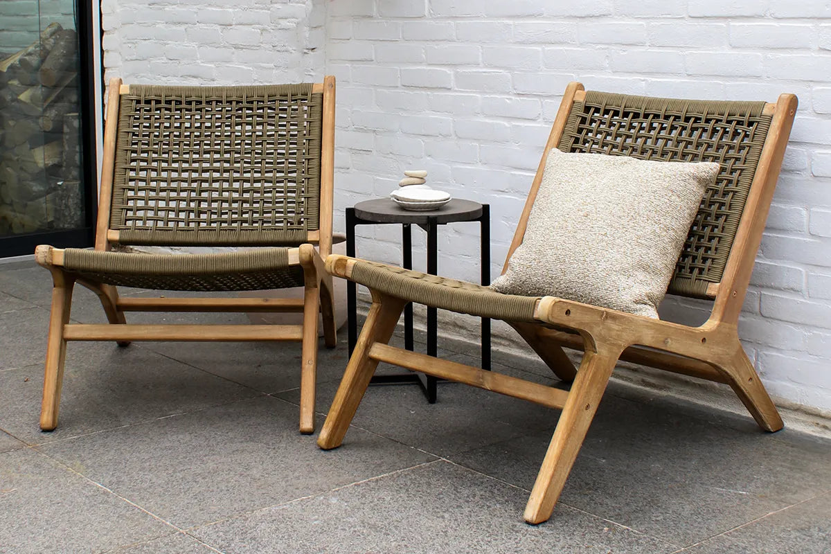 Fonteyn | Oregon Loungesessel | Akazie Teak Optik