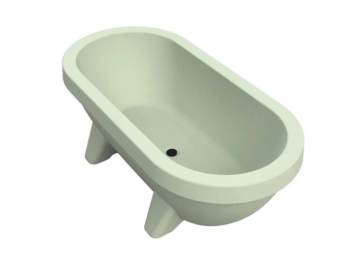 Gardentub | Outdoor-Badewanne 194 x 94 cm | Matt Limette