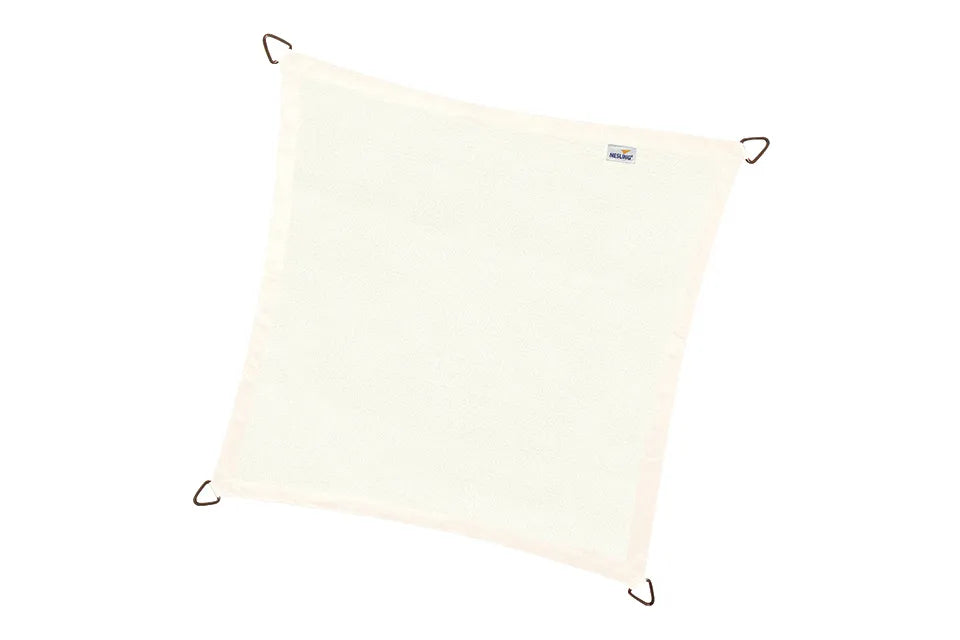 Platinum Sun & Shade | Coolfit Sonnensegel Quadratisch 360 x 360 cm | Off White