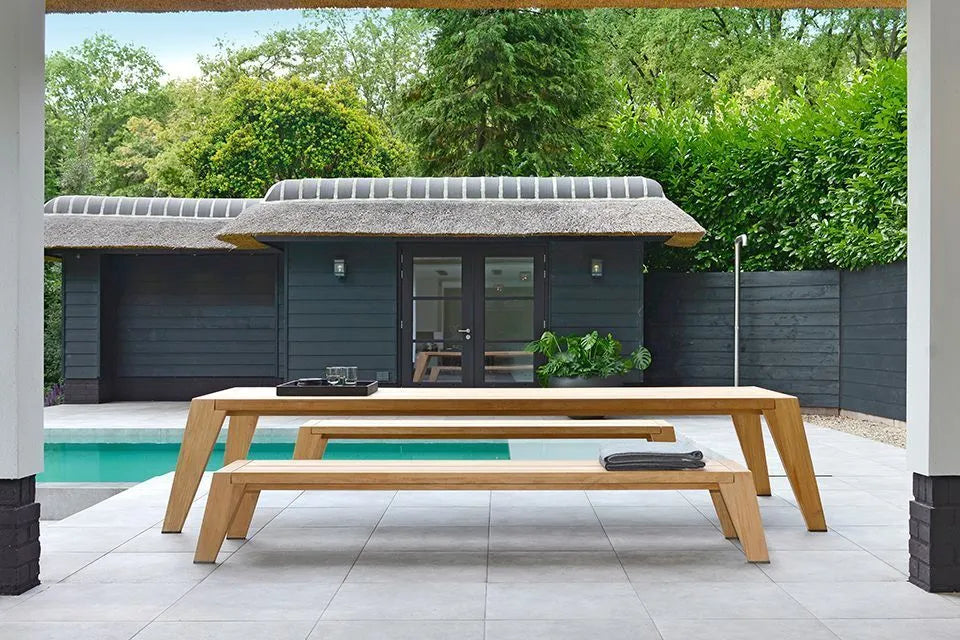 Borek | Hybrider Lounge-Esstisch 345 x 117 x 68 cm