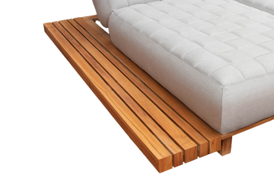 Fonteyn | Beistelltisch Groß 204 x 30 x 14 cm | Teak