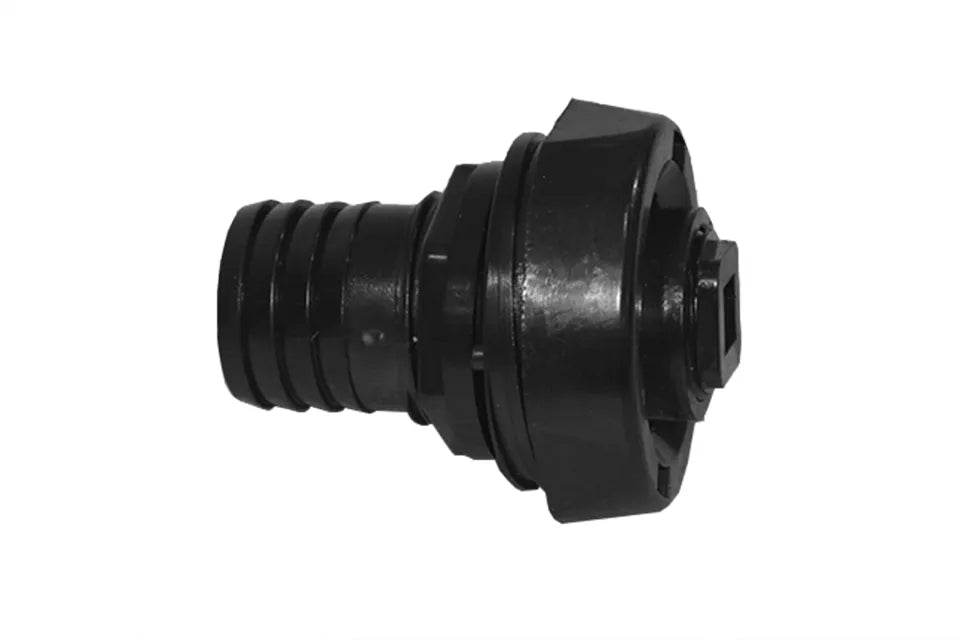 Passion | Ablassventil - 1 1/2" RB // 1" S, Schwarz