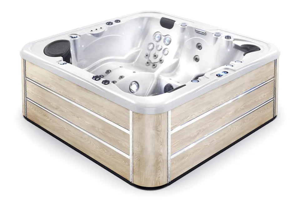 Tropic Spas | Key Largo Spa | Sterlingweiß mit Grau