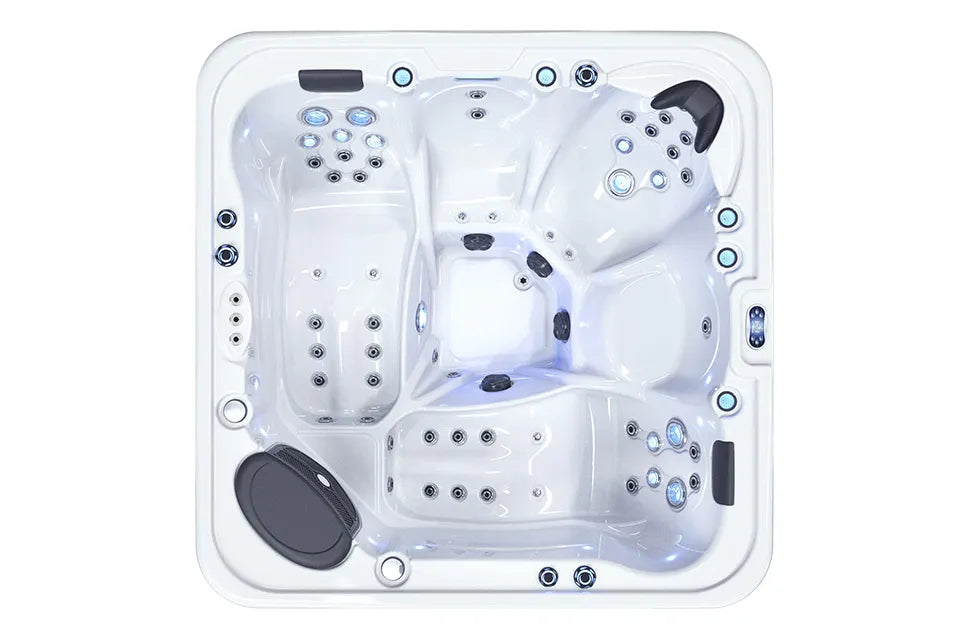 Tropic Spas | Key Largo Spa | Sterlingweiß mit Grau