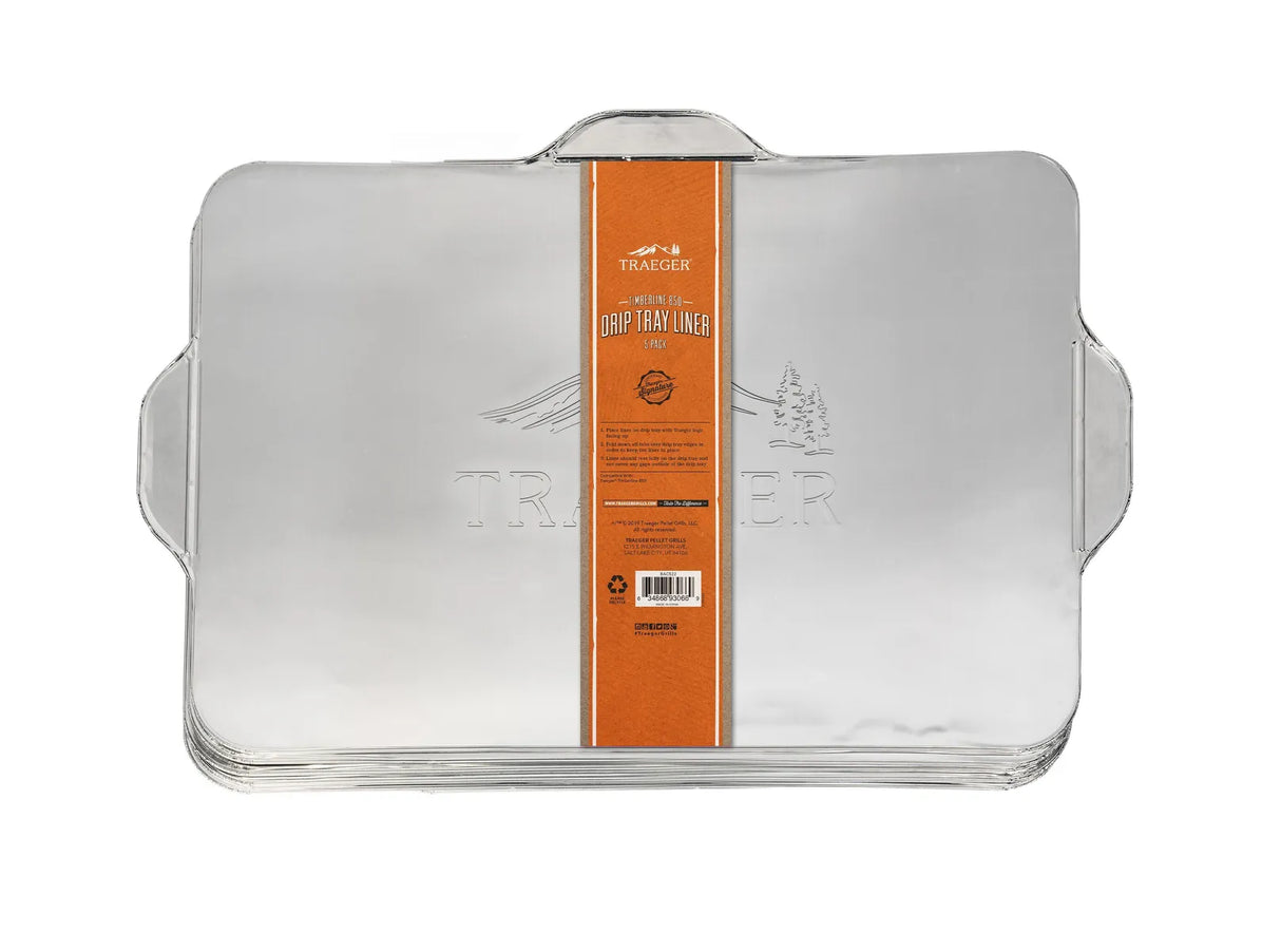 Traeger | Fettauffangschalen-Einlagen | Timberline 850 | 5er-Pack | BAC522