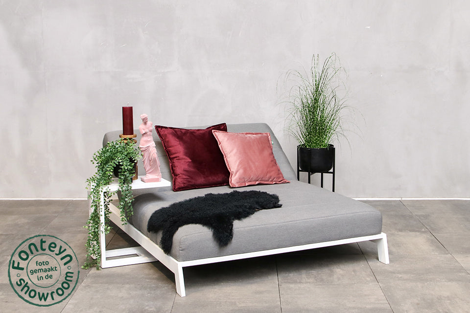 Fonteyn | Bite Sonnenliege XL | Grau Flanell